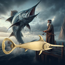 Swordfish Metal Beer Bottle Opener
