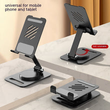 360° Rotating Metal Desk Phone & Tablet Stand