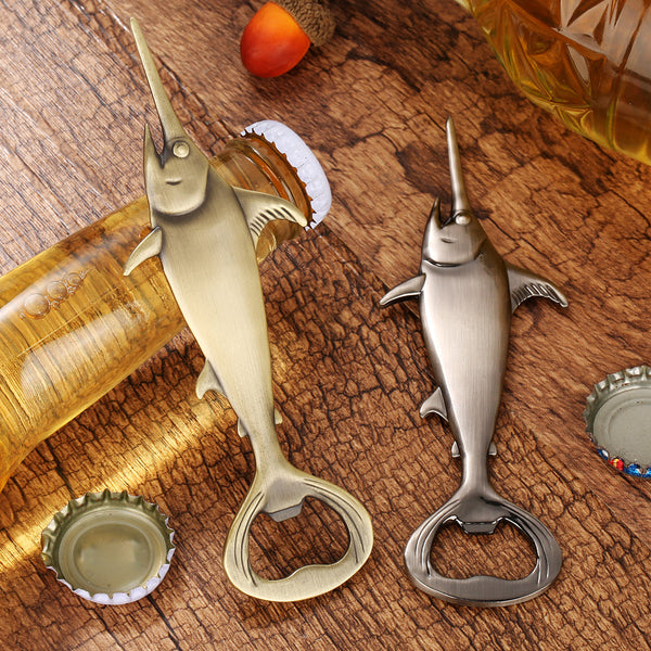 Swordfish Metal Beer Bottle Opener